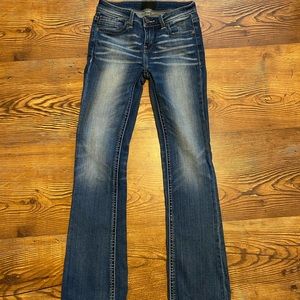 Buckle Black Bootcut Jeans